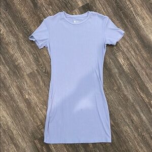 Light Blue bodycon mini dress